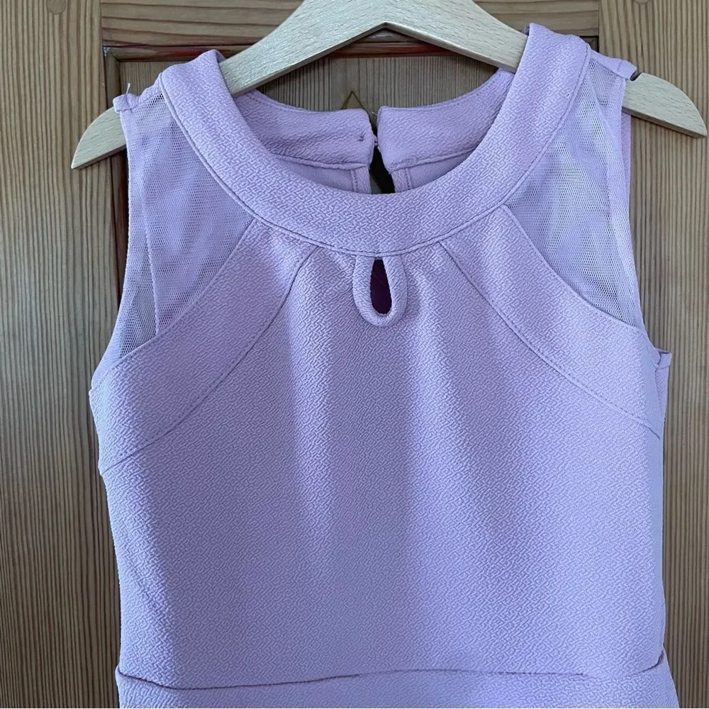 The Children’s Place Elegant Pink Sleeveless Kids Dress Size M 7/8 with Bow NWOT